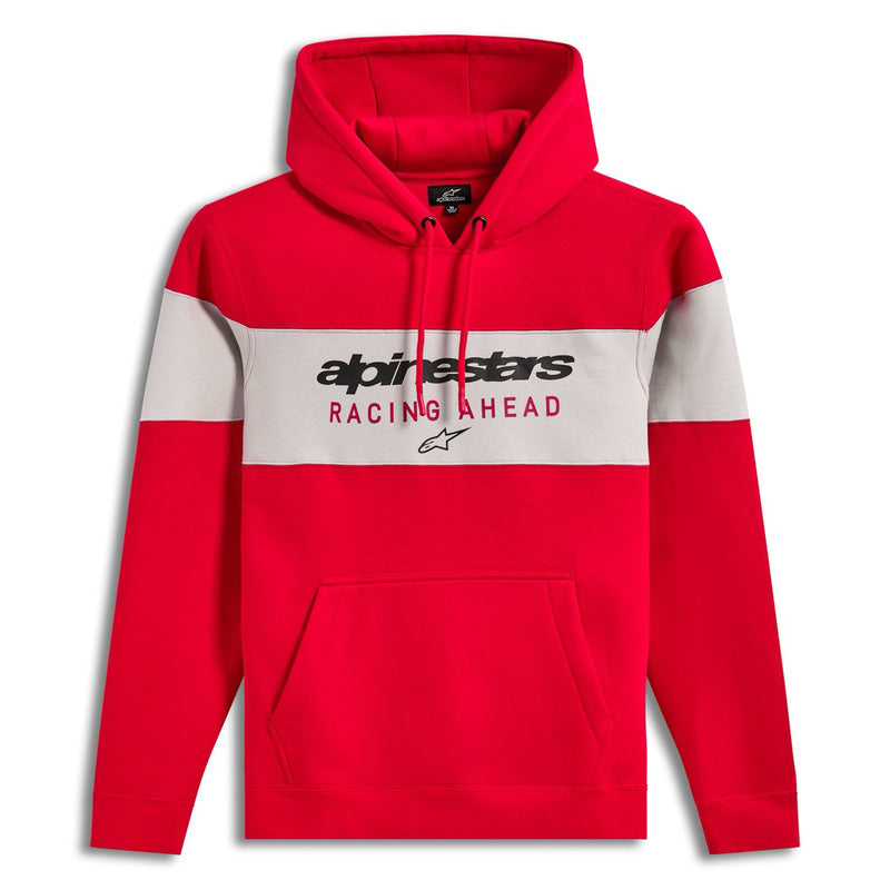 AS123652810 CUBIC HOODIE RED/CEMENT