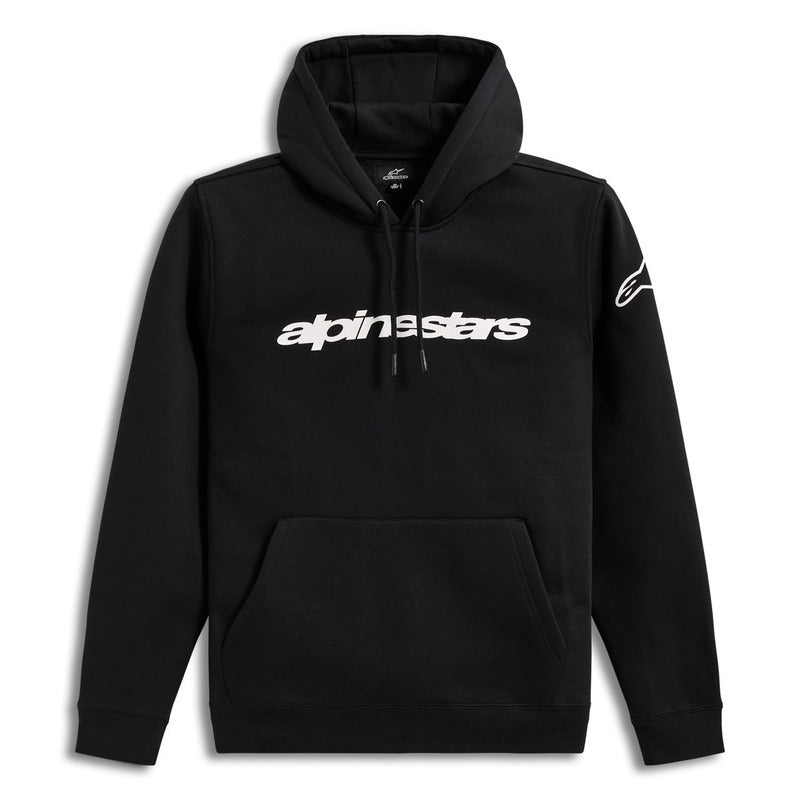 AS123652814 RACE WORDMARK HOODIE BLACK/WHITE