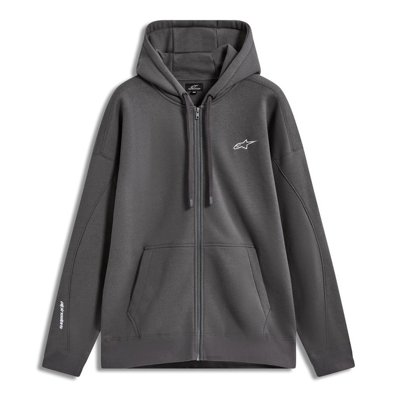 AS123653902 ENTITY OVERSIZED HOODIE CHARCOAL