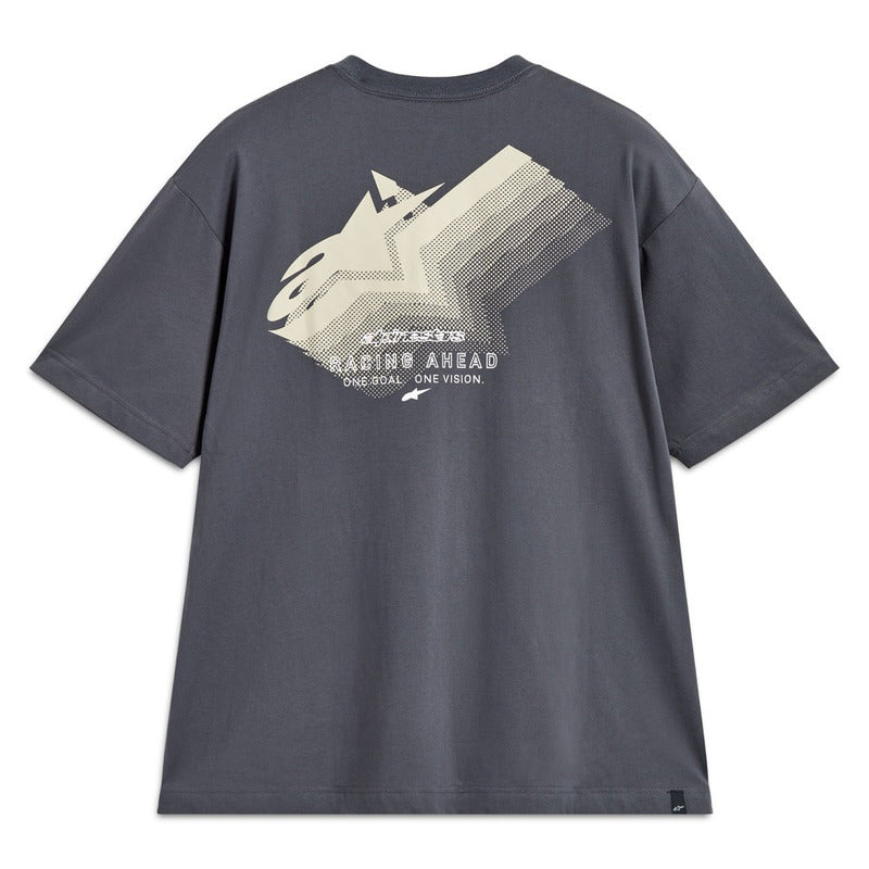 AS123672308 GHOST OVERSIZED SS CSF TEE CHARCOAL