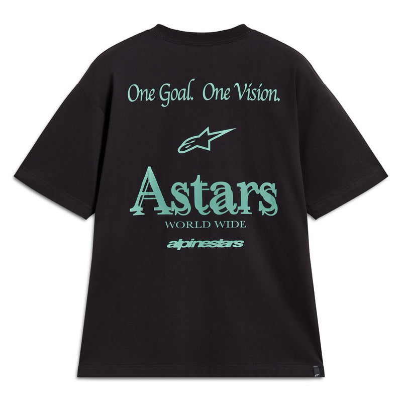 AS123672310 POST OVERSIZED SS CSF TEE BLACK