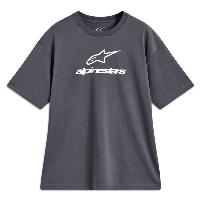 AS123672316 PRELUDE OVERSIZED SS CSF TEE CHARCOAL