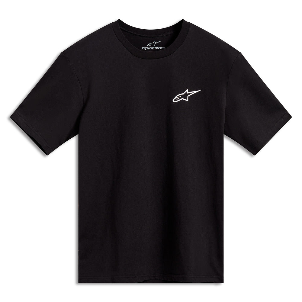 AS123672332 COMBO BACK SS CSF TEE BLACK/WHITE