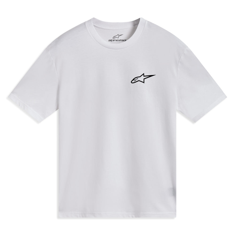 AS123672332 COMBO BACK SS CSF TEE WHITE-BLACK