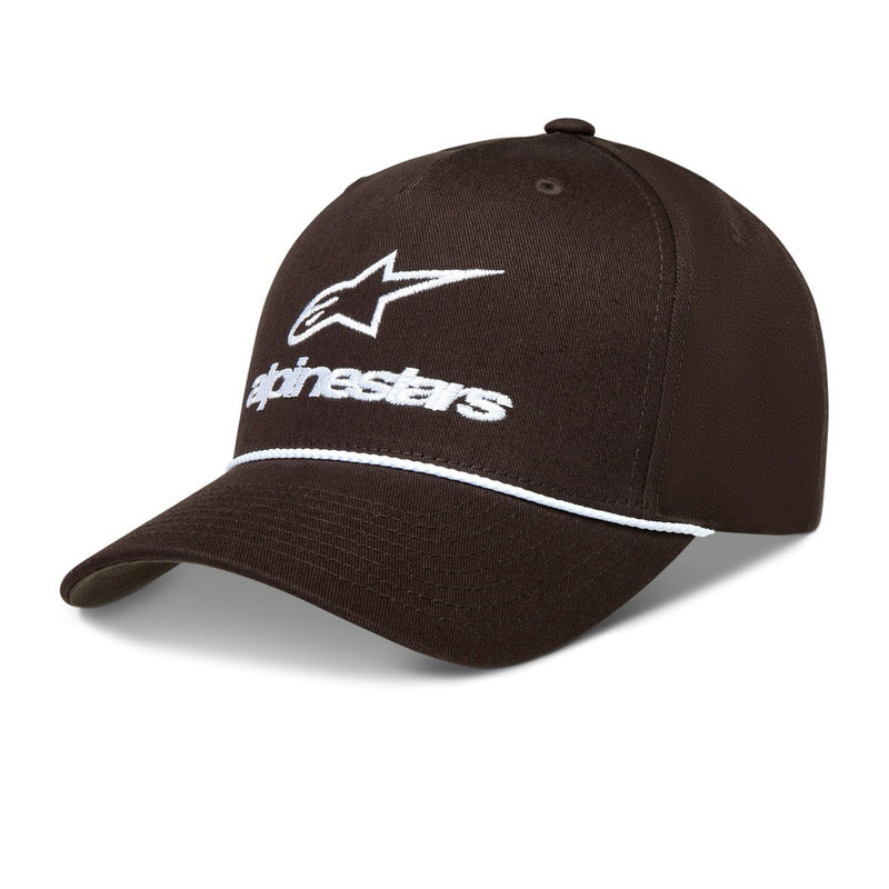 AS123681420 COMBO LOGO SNAPBACK HAT BROWN