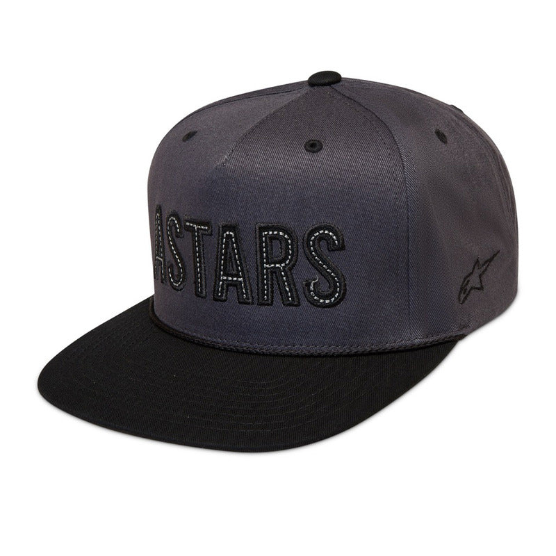 AS123681436 STADIUM SNAPBACK HAT DARK GREY / BLACK
