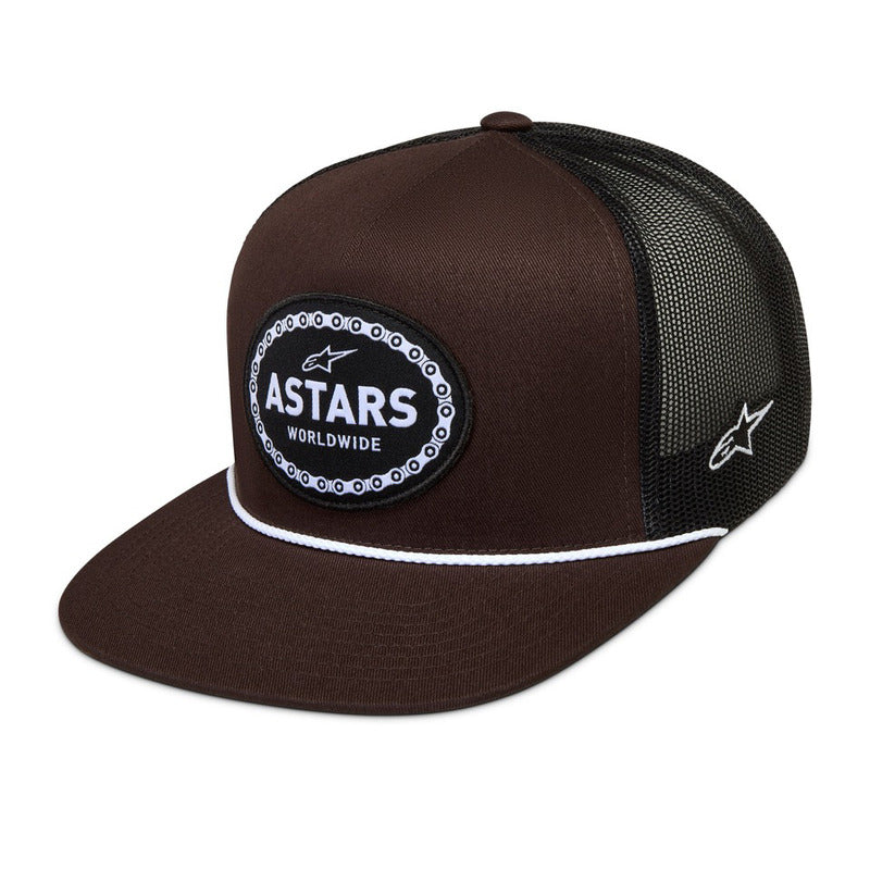 AS123681442 HOTLINK TRUCKER HAT BROWN / BLACK