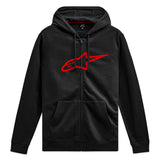 AGELESS ZIP HOODIE V3 BLACK/RED (1030)