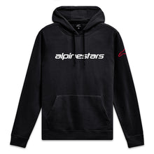 Alpinestars Linear Wordmark Hoodie V3 Black/White/Red