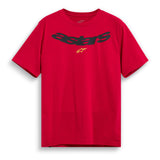 ELLIPTIC CSF SS TEE RED (0030)