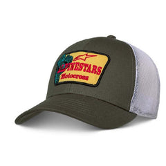 HARDWARE TRUCKER HAT MILITARY/WHITE