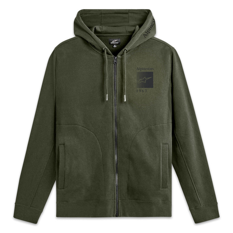 AS1451600 QUEST HOODIE MILITARY GREEN