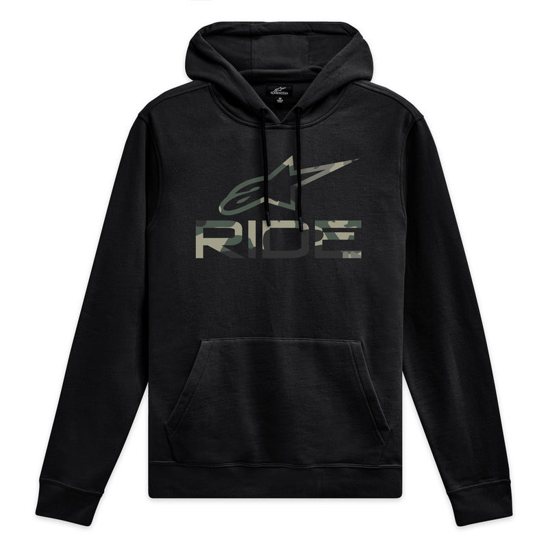 AS1451818 RIDE 4.0 CAMO HOODIE BLACK