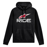 RIDE 4.0 HOODIE BLACK/WHITE/RED (1232)