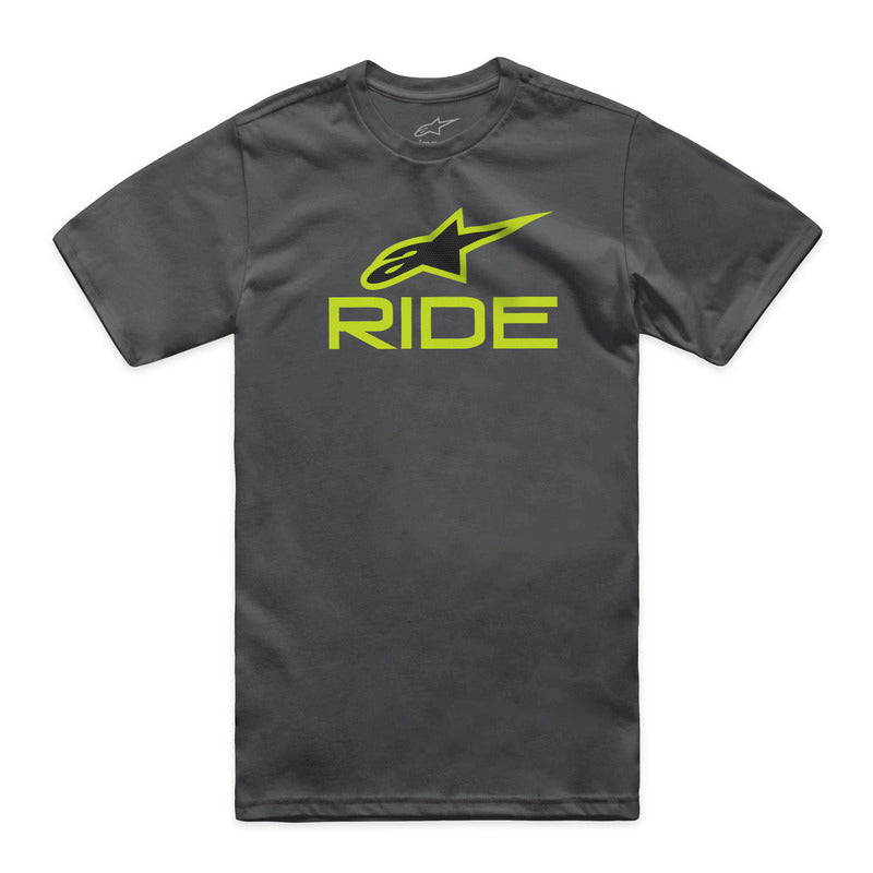 Alpinestars Ride 4.0 CSF Tee Charcoal-Lime-Black