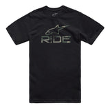RIDE 4.0 CAMO CSF TEE BLACK (0010)