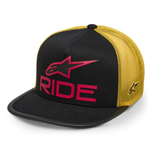 Alpinestars Ride 4.0 Trucker Hat Black-Yellow-Red