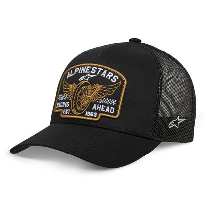 Alpinestars Heritage Patch Trucker Hat Black/Black