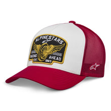 Alpinestars Heritage Patch Trucker Hat White/Red