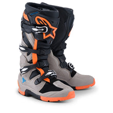 Alpinestars Tech 7 Boots Enduro Black Warm-Gray Fluro-Orange