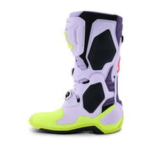 Alpinestars Tech 10 Supervented Purple Fluro Yellow Diva-Pink