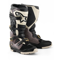 Alpinestars Tech 7 Boots Drystar Enduro Black Dark-Gray Gold