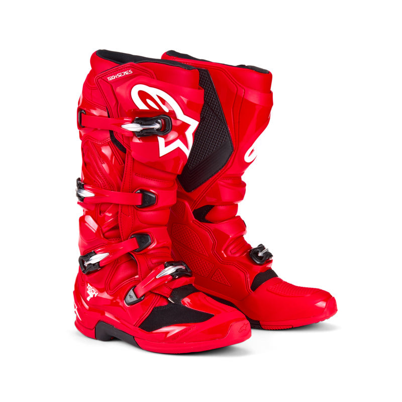 AS2012025 TECH 7 BOOTS (MY25) BRIGHT RED