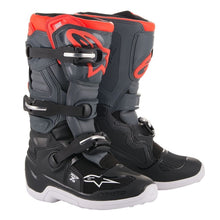Alpinestars Tech 7S Black Dark Grey Fluro Red / YTH 02