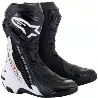 Alpinestars Supertech R V2 Vented Boot Black White