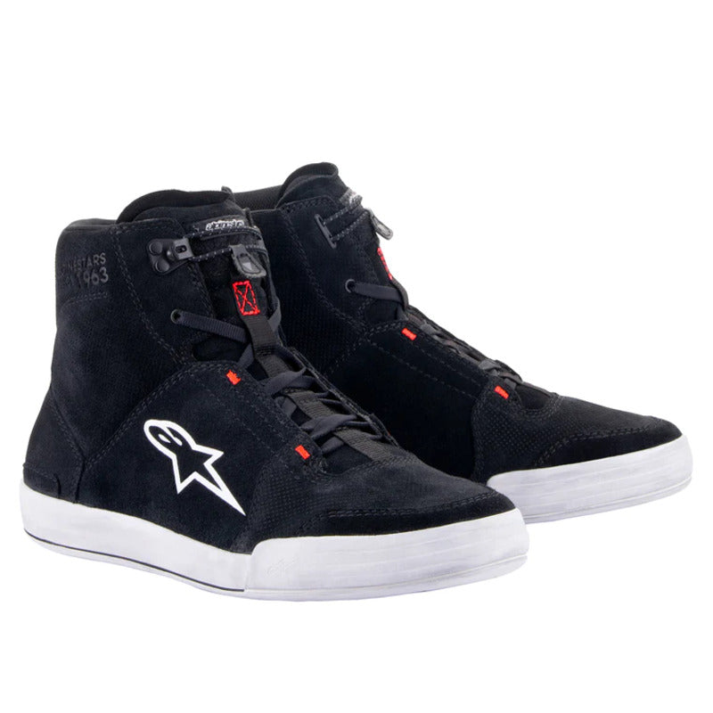 CHROME RIDE SHOE BLACK GREY RED (1054)
