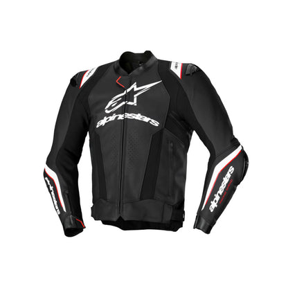 Alpinestars Missile V3 Ignition Leather Jacket Black White