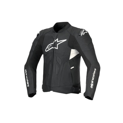 Alpinestars Dusk Airflow Leather Jacket Black White