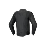 DUSK AIRFLOW LEATHER JACKET BLACK BLACK (1100)