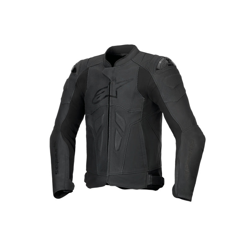 Alpinestars Dusk Airflow Leather Jacket Black Black