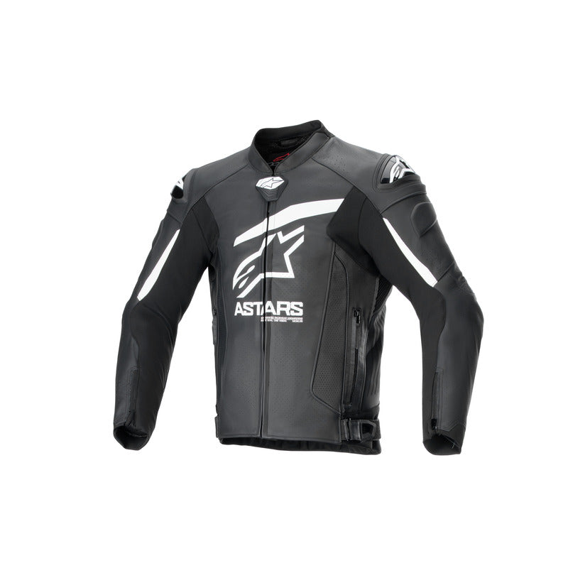 Alpinestars GP Plus R V4 Airflow Leather Jacket Black White