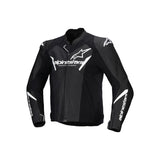 FASTER V3 AIR LEATHER JACKET BLACK WHITE (0012)