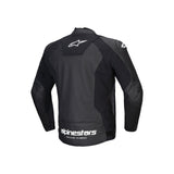 FASTER V3 AIR LEATHER JACKET BLACK WHITE (0012)