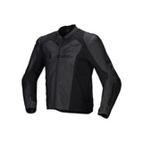 FASTER V3 AIR LEATHER JACKET BLACK BLACK (1100)