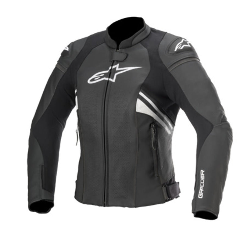 Womens GP Plus R V3 Air LTH JKT Black White (0012)