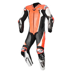 RACING ABSOLUTE V2 1 PC SUIT RED FLURO WHITE BLACK (3022)