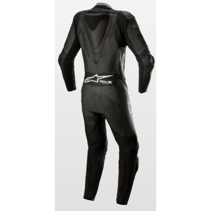 Alpinestars Womens GP Plus 1pce Suit Black White Metallic Gray