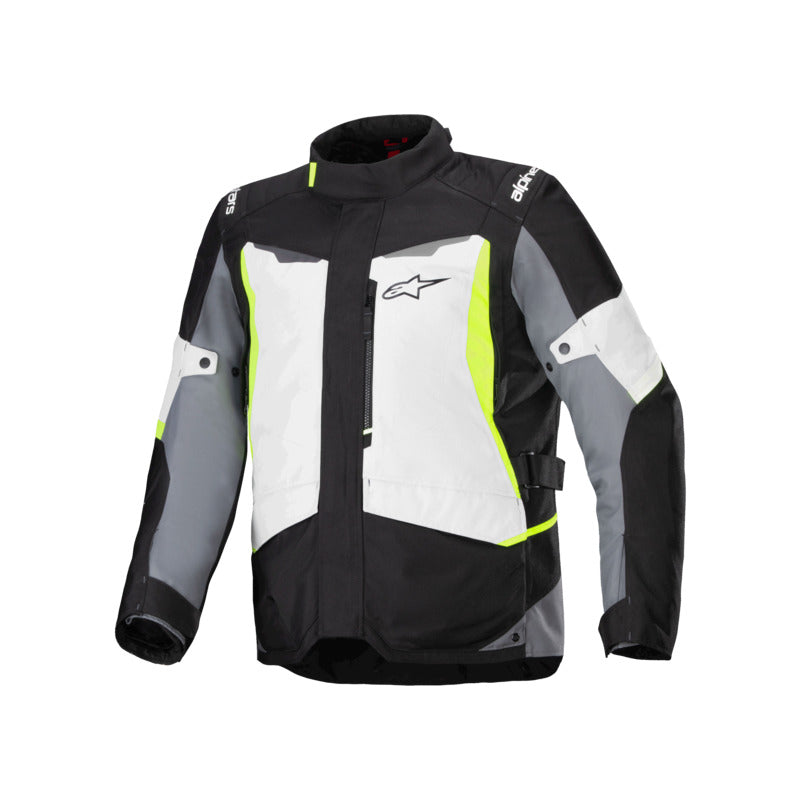 Alpinestars ST1 Waterproof Jacket Ice-Grey Black Fluro-Yellow