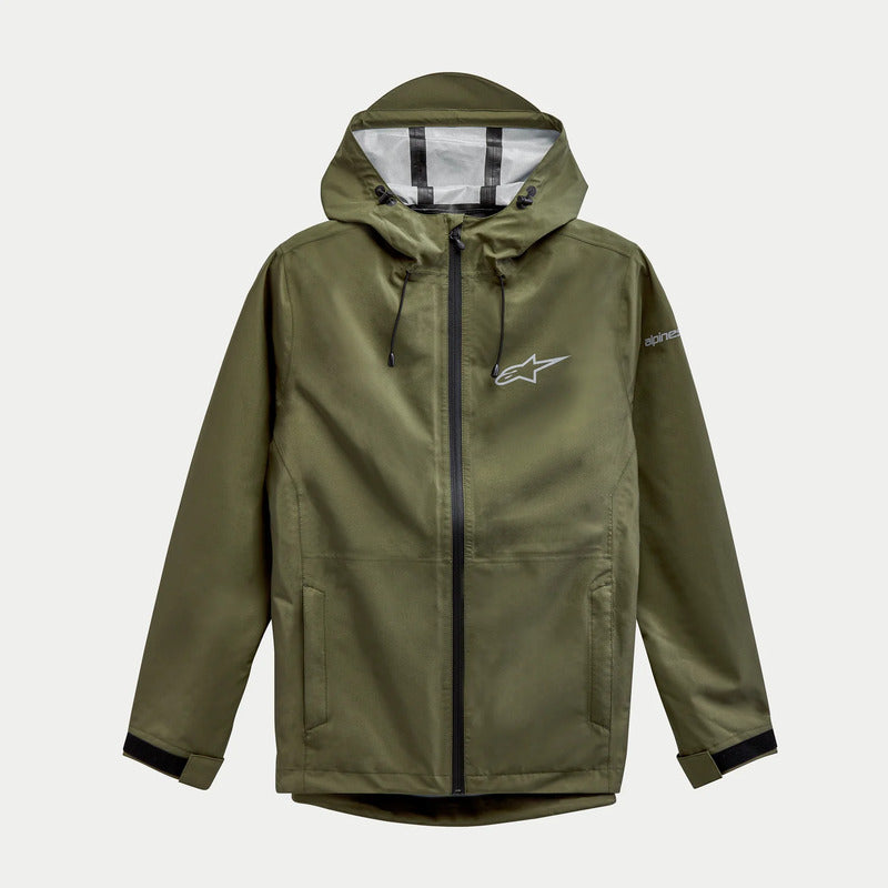 OMNI RAIN JACKET MILITARY GREEN (0690)
