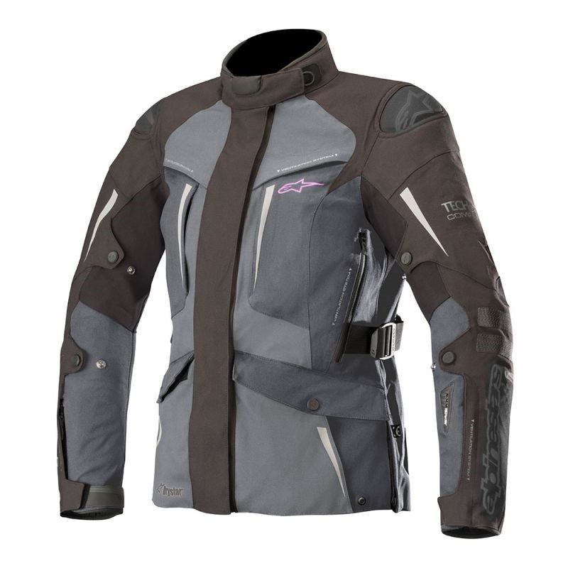 Alpinestars Womens Yaguara Dstar Tech Air Black Gray Anthracite