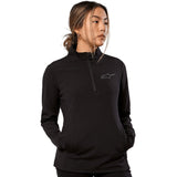 WOMENS MISSION V2 MIDLAYER BLACK