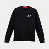 WOMENS CREW FLEECE BLACK (0010)