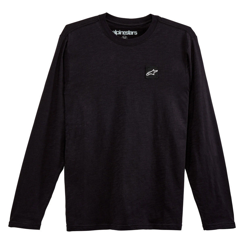 SPIRAL LS TEE BLACK (0010)