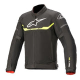 T SPS AIR JACKET BLACK YELLOW-FLURO (0155)