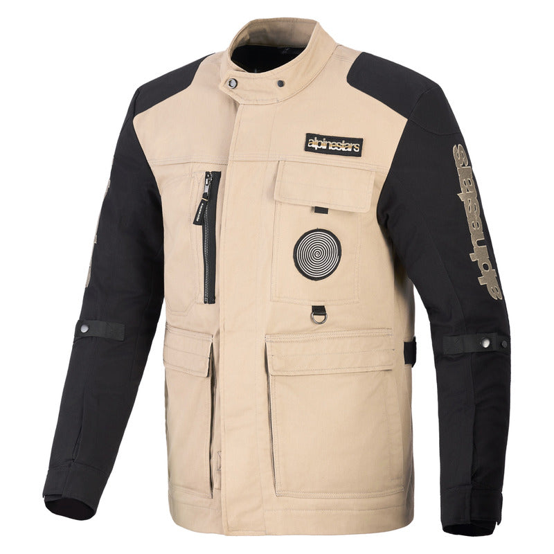 AS3300926 DICE JACKET. ALUMINIUM BLACK