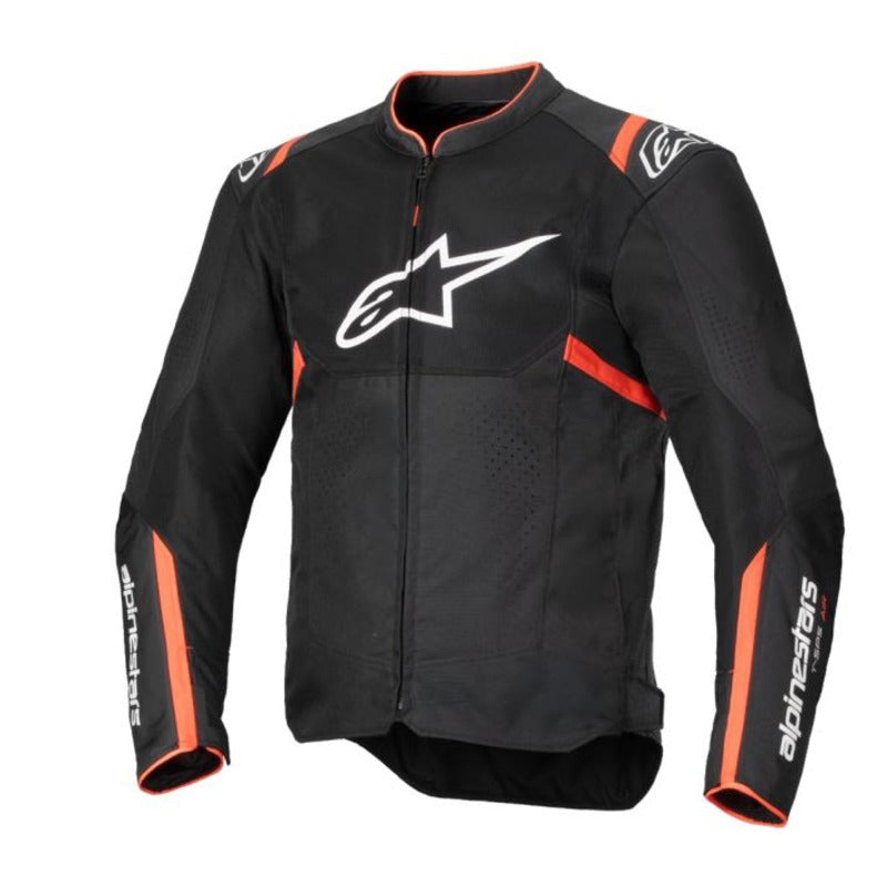 T SPS AIR V2 JACKET BLACK FLURO-RED (1030)